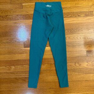 Booty by Brabants High Rise Shaping Leggings in Aqua Blue - One Size